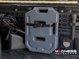 Fluid Container - Flat - Mountable - Rough Country - Gray - 10L